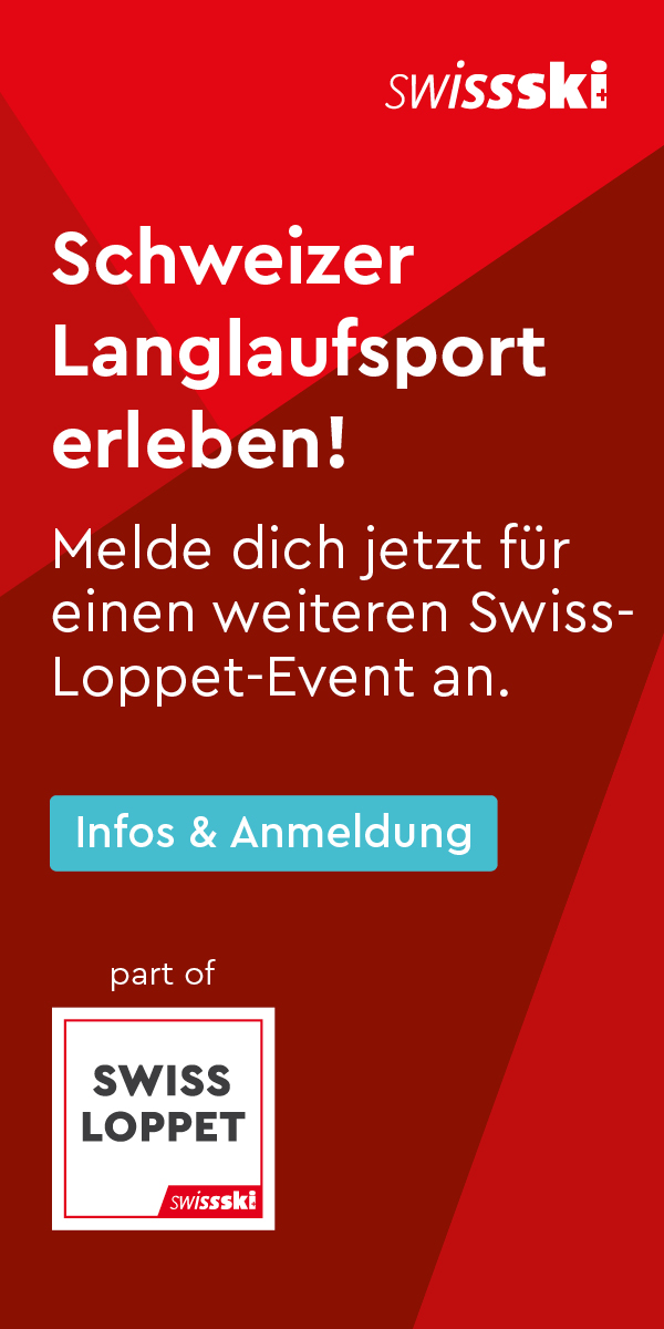 Werbe Ad hoch Swiss Loppet